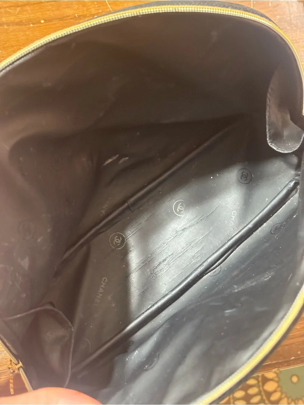 Chanel Beauté cosmetic pouch